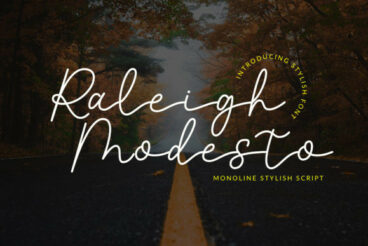 Raleigh Modesto Font