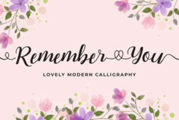 Remember You Font