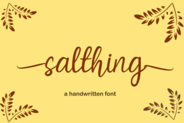Salthing Font
