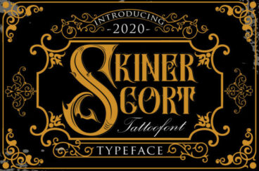 SkinerScort Font