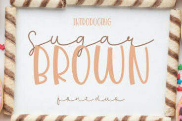 Sugar Brown Font