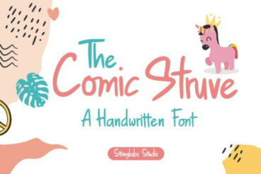 The Comic Struve Font