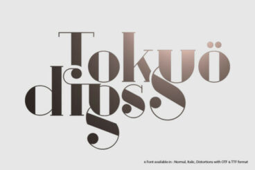 Tokyo Digs Font