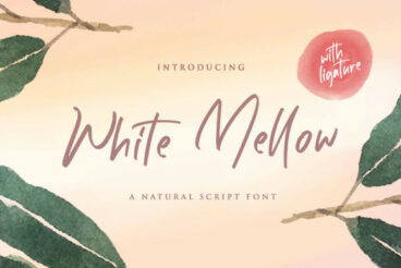 White Mellow Font