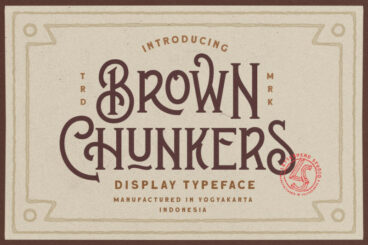 Brown Chunkers Font