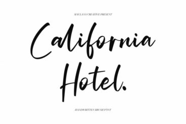 California Hotel Font