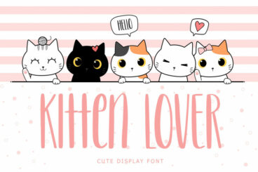 Kitten Lover Font
