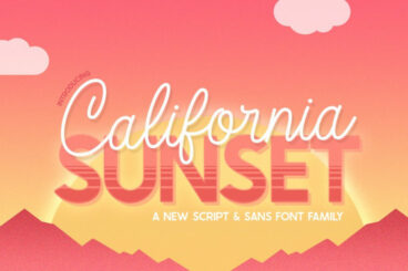 California Sunset Font