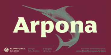 Arpona Font