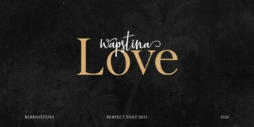 Wapstina Love Font