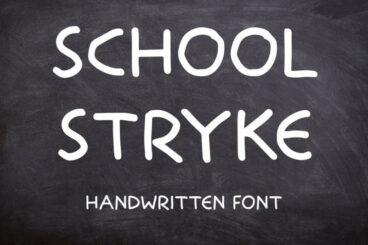 School Stryke Font