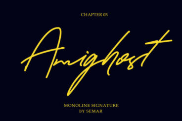 Amighost  Font