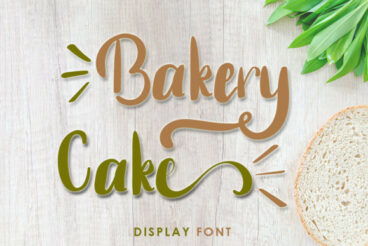 Bakery Cake Font
