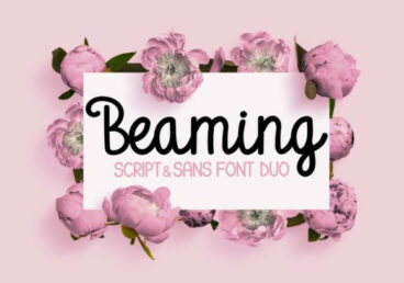 Beaming Font