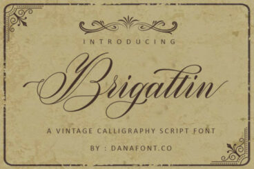 Brigattin Font