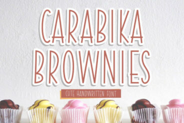 Carabika Brownies Font