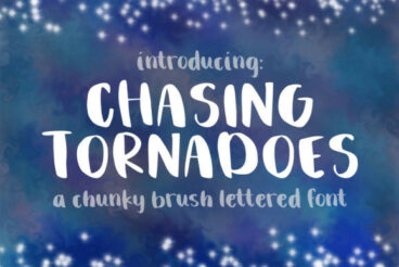 Chasing Tornadoes  Font