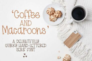 Coffee & Macaroons Font