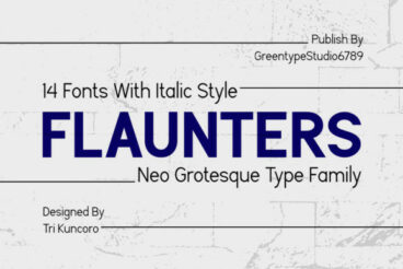 Flaunters Font