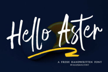 Hello Aster Font