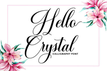 Hello Crystal Font