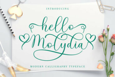 Hello Molydia Font