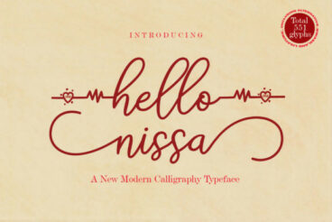 Hello Nissa  Font