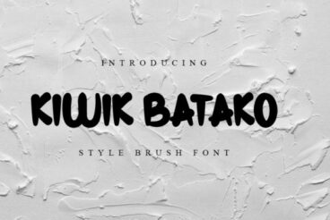 Kiwik Batako Font