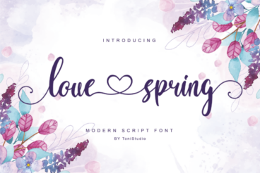 Love Spring  Font