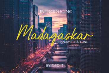 Madagaskar  Font