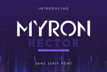Myron Hector  Font
