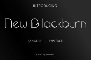 New Blackburn Font