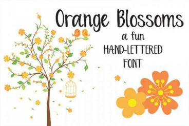 Orange Blossoms Font