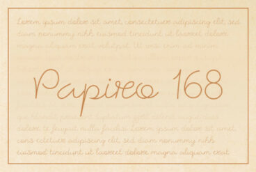 Papiro 168 Font