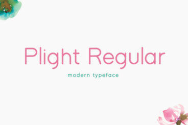 Plight Regular Font