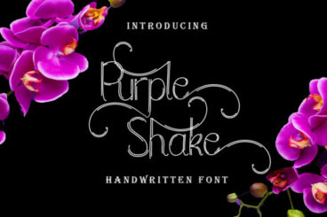 Purple Shake Font