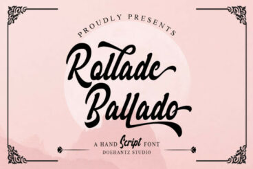 Rollade Ballado  Font