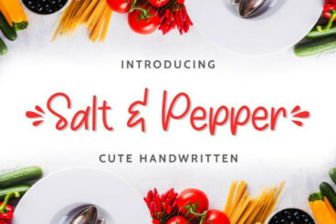 Salt & Pepper Font