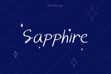 Sapphire Font