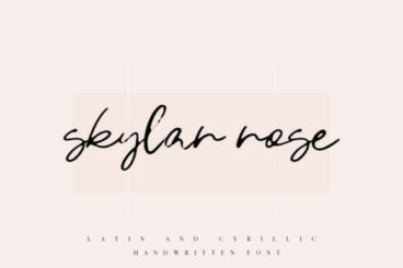 Skylar Rose Font