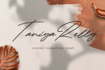 Taniya Relly Font