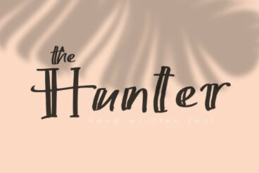The Hunter Font