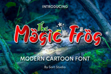 The Magic Frog Font