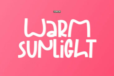 Warm Sunlight  Font