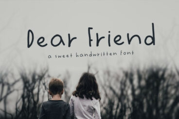 Dear Friend  Font
