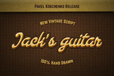 Jack's Guitar Font