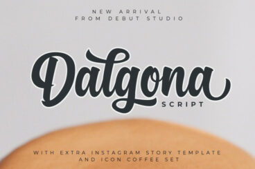 Dalgona Script Font