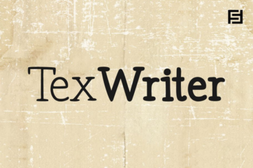 Tex Writer Font