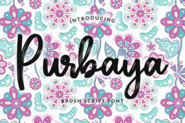 Purbaya Font