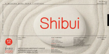 Shibui Font